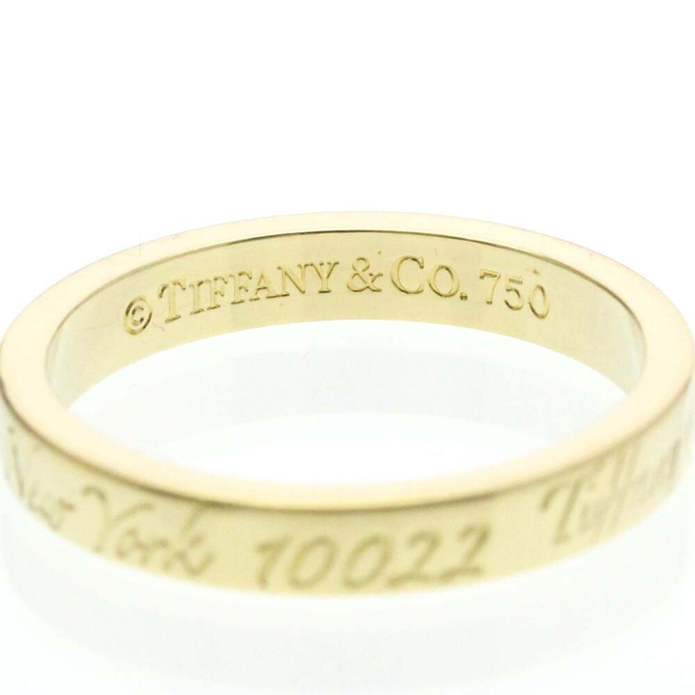 Tiffany Notes Ring Yellow Gold (18K) Fashion No Stone Band Ring Gold - Picture 5 of 9